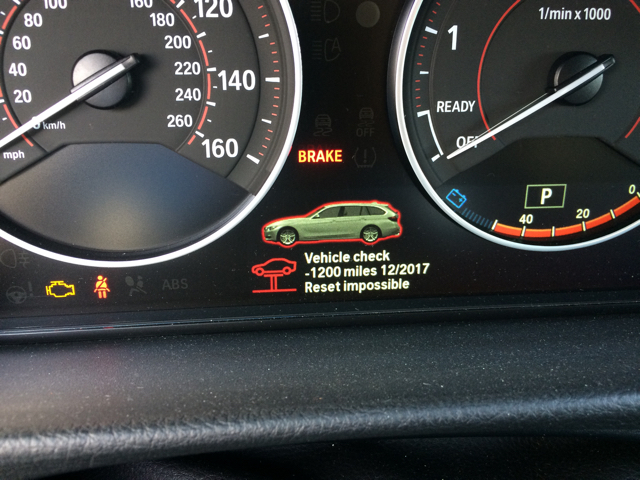Service Reset Impossible Bmw 3 Series