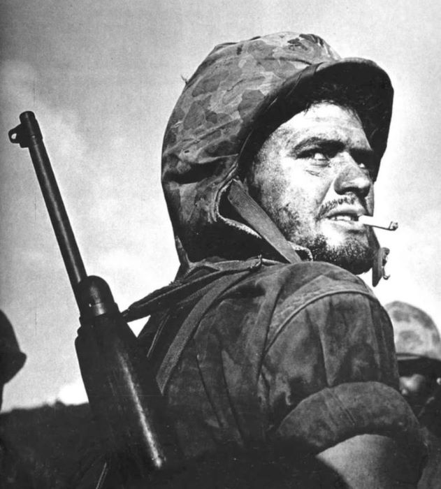 Name:  Cpl Thomas Ellis- The Weary Marine photographed during the Battle of Saipan. He was later kill.jpg
Views: 739
Size:  64.7 KB